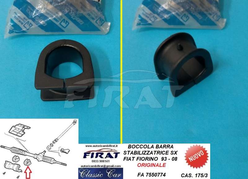 BOCCOLA BARRA STABILIZZATRICE FIAT FIORINO 93-08 SX (7550774)